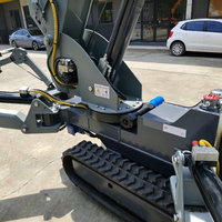 Guindaste Aranha Compacto RST L-619 para Construção em Espaços Estreitos Internos e Externos, Guindaste Hidráulico de Elevação de 3ton, 5ton e 8ton