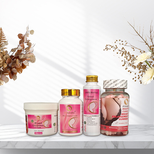 Vendita calda prodotto puramente naturale per le donne crescita del seno curva del torace Booster seno ingrossamento del seno crema olio di Capsule gommose Set - Product Image 5