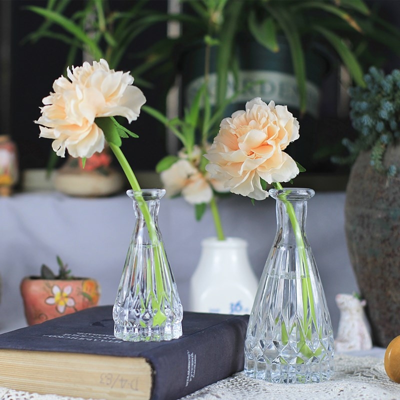 Factory Produced Wholesale Glass Flower Vase for Home Decor