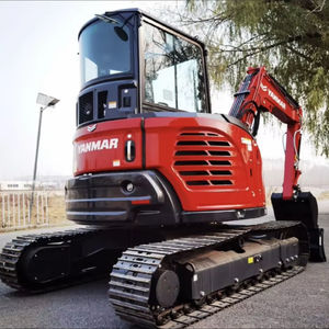 Mini-excavatrice compacte de 5 tonnes, petite pelle d'occasion, Yanmar VIO50, mini-excavatrice d'occasion, faible nombre d'heures de travail, pièces d'origine, certifiée CE - Product Image 1