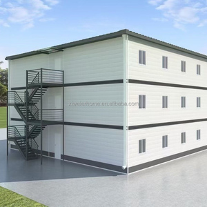 Casa Prefabricada de Acero Transpirable para Reconstrucción Post-Guerra, Campamentos Mineros y de Petróleo, Montaje Rápido, Proyecto a Gran Escala - Product Image 1