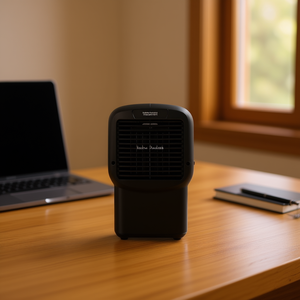 Chauffage électrique portable 500W, ventilateur chauffant pour la maison, le bureau et usage personnel - Product Image 2