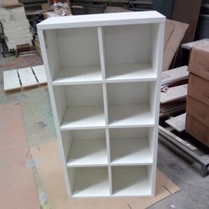 Étagère autoportante blanche Bibliothèque en bois Présentoir à livres Étagère à 6 niveaux Étagère à livres en bois design - Product Image 2