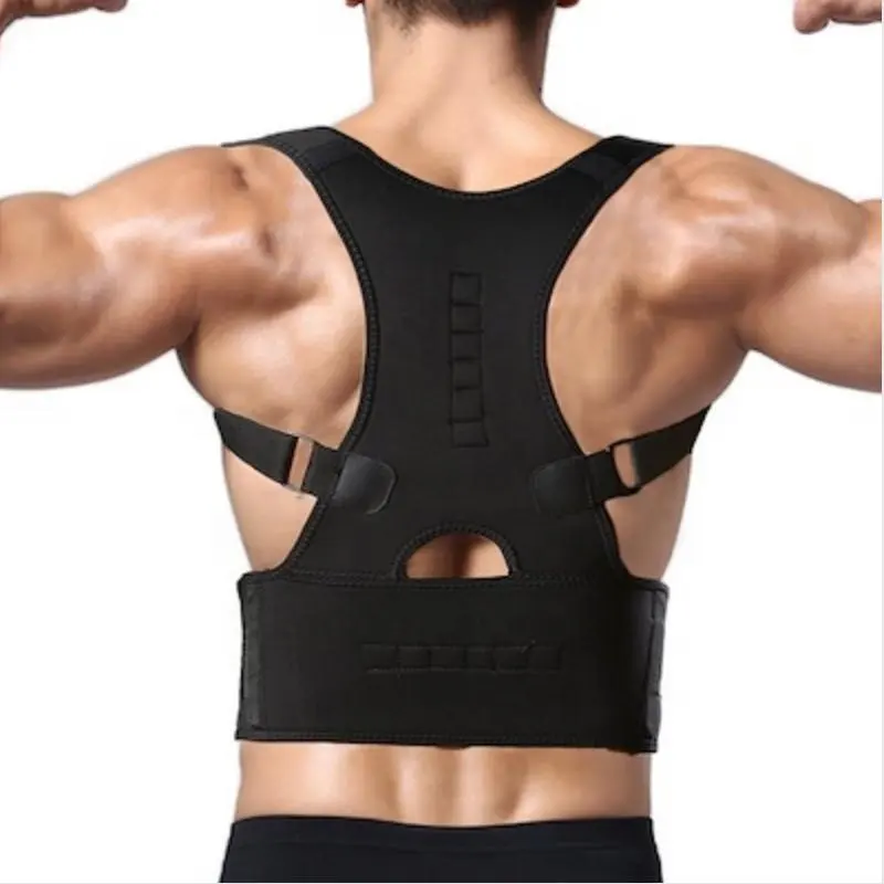 Adjustable 2 In 1 Magnetic Posture Support and Back Corrector