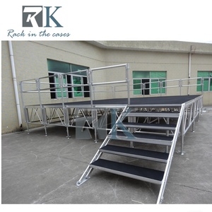 Portable Stage High Quality Stage Concert Stage <b>Aluminum</b> Mobile Stage for Wedding Concert Use - Product Image 3