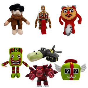 Jouet en peluche mignon Roblox, poupée de 27 cm, 33 cm, 24 cm, 22 cm, 30 cm, 18 cm, rembourrage en coton PP, cadeau unisexe pour enfants - Product Image 1