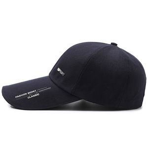 Classic <b>Baseball</b> <b>Cap</b> Unisex Adjustable Brim Sun Protection Sport Style Twill Fabric Navy Blue <b>Black</b> Red Beige - Product Image 4
