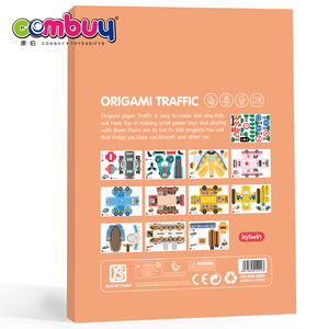 Kit de <span class=keywords><strong>pliage</strong></span> robot en papier, jouet pour enfant, artisanat 3d, à monter soi-même, 10 pièces - Product Image 6