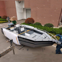 Bateau de pêche en aluminium à console centrale Easycraft de 20 pieds expédié