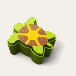 FUSEJOY3D Porte-clés Clicker Animal Imprimé en 3D, Anti-stress Fidget, Pendentif de Sac à Bouton - Product Image 2