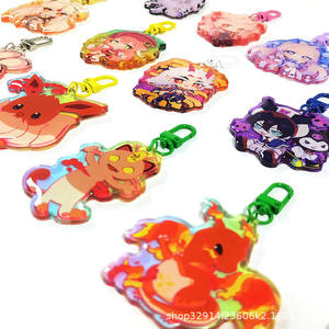 Llavero de acrílico <span class=keywords><strong>Touhou</strong></span> Project personalizado-Llaveros de figuras de anime de dibujos animados bonitos para coleccionistas y fanáticos - Product Image 3