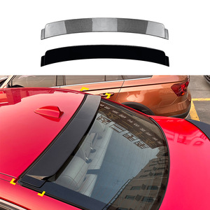 สปอยเลอร์หลัง BMW สีดำเงา ลายคาร์บอนไฟเบอร์ ABS ทรง Ducktail สำหรับฝากระโปรงท้าย E90 ซีรีส์ 3 ปี 2005-2012 - Product Image 1