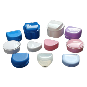 Caja de ortodoncia de plástico blanco para protector bucal Bandeja dental Multiusos Higiene bucal Clinie Care - Product Image 6