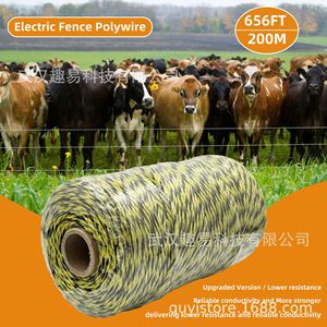Cuerda Conductora de 6 Hilos con Núcleo de Acero y Revestimiento de PVC para Cercas Agrícolas, 200 Metros - Product Image 5