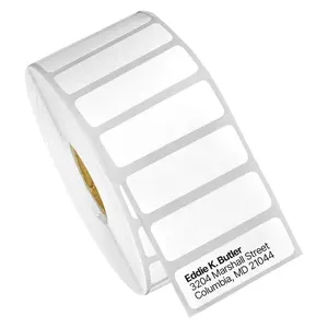 1.5"*0.5"Removable Direct Thermal Labels Removable Adhesive Thermal Paper Labels Removable Thermal Printer Sticker Label