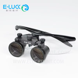 Loupe 3.5x420mm Microcirurgia Óculos Lupa Cirúrgica Ampliação Farol Médico Dental Óculos Médicos Lupa - Product Image 2