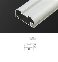 Perfiles de Aluminio Anodizado Libia para Construcción de Edificios, Ventanas y Puertas, Material Arquitectónico Sostenible Extruido a Medida