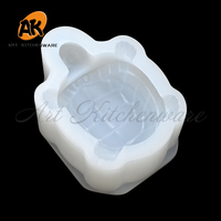 AK Tortue 3D Silicone Tortue Gelée Fondant Gâteau Moule Décoration Silicone Chocolat Moule DIY Sucre Artisanat Bougie Résine Moules