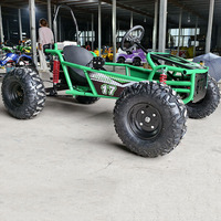 Go Kart Todoterreno de Gasolina de 212 CC y 4 Tiempos de Alto Rendimiento, Buggy Todoterreno Resistente para Adultos y Adolescentes, Vehículo de Carreras para Exteriores