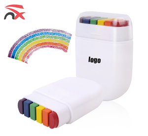 Crayones de Colores Arcoíris de Fácil Remoción, con Logotipo Personalizado, Regalo Promocional, Pintura Corporal y Facial para LGBT, Gays y Lesbianas - Product Image 1