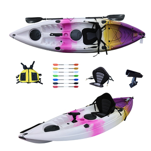 Kayak de pêche Viking <span class=keywords><strong>LANGO</strong></span> de haute qualité, 10 pieds, à assise surélevée, avec pagaie unique, pour la dérive et le canoë de loisirs, utilisation en extérieur - Product Image 1