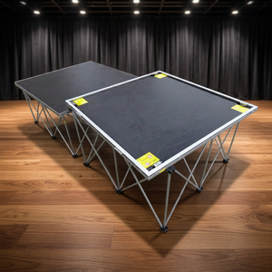 Scène modulaire en aluminium 1x1m (4x4ft) pour événements – Plateforme de scène rapide à emboîtement carré - Product Image 3