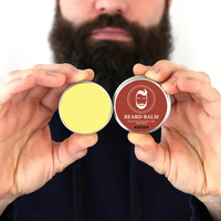 Baume à Barbe Naturel Biologique Marque Blanche Crème de Soin pour Barbe et Favoris Hommes
