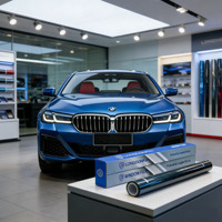 PENJUALAN TERLARIS Kaca Film Solar untuk jendela Nano Ceramic Film Pelindung UV Kaca Film Tinting Otomatis 2 MIL