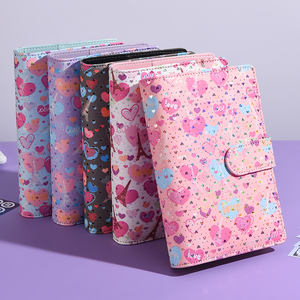 2025 nouveau <span class=keywords><strong>Paris</strong></span> coeur budget planificateur <span class=keywords><strong>luxe</strong></span> 6 anneaux en cuir PU liant feuilles mobiles A6 étanche Budget classeur avec enveloppes <span class=keywords><strong>de</strong></span> trésorerie - Product Image 1