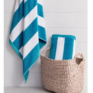 Servilleta de lujo con logo personalizable, toalla de verano para playa, 200