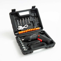 Ensemble de tournevis sans fil miniatures 47 pièces, tournevis électrique avec batterie lithium-ion - Utilisation domestique et industrielle