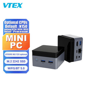 Vente en gros Mini ordinateur ultra compact N150 LPDDR5 12 Go de <span class=keywords><strong>RAM</strong></span> 1 To Emplacement double Type-C USB3.<span class=keywords><strong>2</strong></span> Ordinateur de bureau Mini ordinateur portable Bureau - Product Image 1