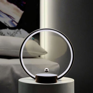 Lampe de chevet à lévitation magnétique Nordic Minimast avec interrupteur à boule flottante, réglable, pour chambre et hôtel - Product Image 6