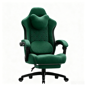 Chaise de Gaming 2026 Haut de Gamme à Dossier Haut, en Tissu Respirant, avec Massage Vibrant Chauffant et Support Lombaire Chauffant - Product Image 5