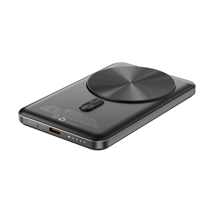 Caricatore Wireless Magnetico Ultra-Sottile in Lega di Alluminio di Alta Qualità 5000mAh, Ingresso Type-C, Uscita 15W, Presa Universale con Protezione da Sovraccarico - Product Image 2