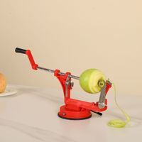 Drie-In-Één Manuele Fruitschiller Coring En Snijmachine Multifunctioneel Huishoudelijk Appelschiller Artefact