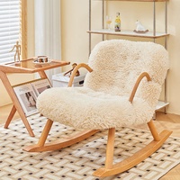Solo sofá reclinable silla mecedora otros muebles de sala de venir muebles brazo Silla de salón otomano sillas de sala