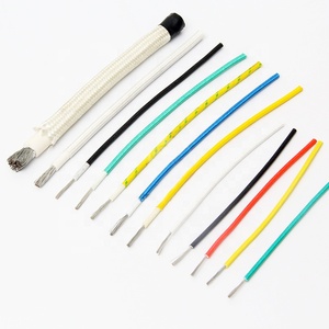 Câble résistant à la chaleur <span class=keywords><strong>SIF</strong></span>/GL à haute température, isolation en silicone, fil de cuivre étamé, câble chauffant en fibre de verre tressée en silicone - Product Image 5