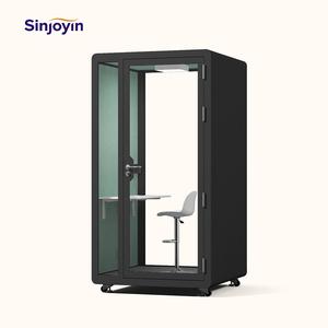 शोर में कमी साउंडप्रूफ डाक कार्यालय की बैठक साउंडप्रूफ बूथ ध्वनिक बूथ ध्वनिक बूथ - Product Image 1