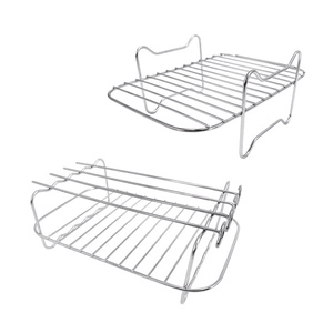Ensemble d'<span class=keywords><strong>accessoires</strong></span> pour friteuse à <span class=keywords><strong>air</strong></span> <span class=keywords><strong>Ninja</strong></span> : revêtement en silicone réutilisable et grilles de cuisson pour <span class=keywords><strong>accessoires</strong></span> de cuisine - Product Image 6