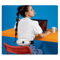 Ceinture de massage abdominale chauffante EMS rechargeable pour une relaxation musculaire profonde