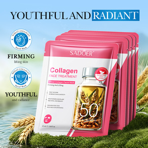 Mascarilla de Colágeno de <span class=keywords><strong>Trigo</strong></span> SADOER de Marca Privada, Hidrata, Ilumina, Suaviza y Reduce las Arrugas, Productos para el Cuidado de la Piel - Product Image 1