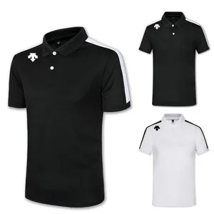 Custom Summer Men's Turtleneck Golf Short Sleeve T-Shirt Polo Shirt