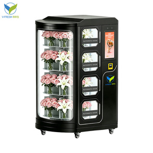 VFresh Nouvelles Idées de Produits : Distributeur Automatique de Fleurs Rotatif de Luxe pour Usage Commercial - Product Image 1