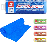 Serviette rafraîchissante en PVA avec logo personnalisé pour la course à pied et autres sports de plein air, serviette rafraîchissante pour le cou
