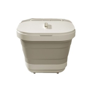 Bassin de bain de pieds pliable AUX, ovale, pliable, avec fonction de massage et de chauffage pour usage domestique - Product Image 1