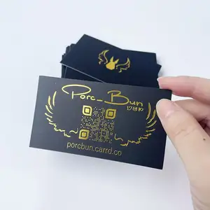 Oem Perfect Printing Qr Code Business Card Printing Thank You Card Business Card For Small Business