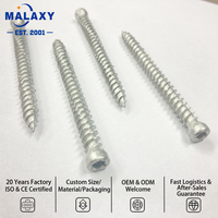 Vis à béton à tête fraisée en acier inoxydable Malaxy A2 avec empreinte Phillips pour fixation de maçonnerie intérieure