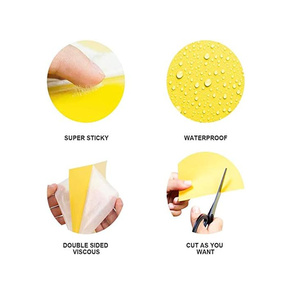 10*20CM beidseitige gelbe klebrige Mücken fallen Innen-und Außen wasserdichte Mücken Klebrige Papier falle Sprüh klebe bretter - Product Image 4