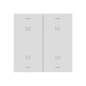 ZigBee Tuya สวิตช์ไฟติดผนังอัจฉริยะ, สวิตช์รางรางอัจฉริยะพร้อมรางคู่สวิตช์ม่านอัจฉริยะระบบอัตโนมัติสำหรับบ้าน - Product Image 1